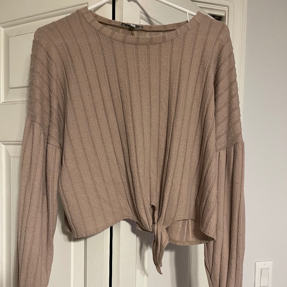 Soft Cream Long Sleeve Shirt